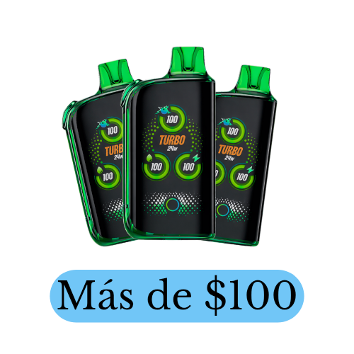Más de $100
