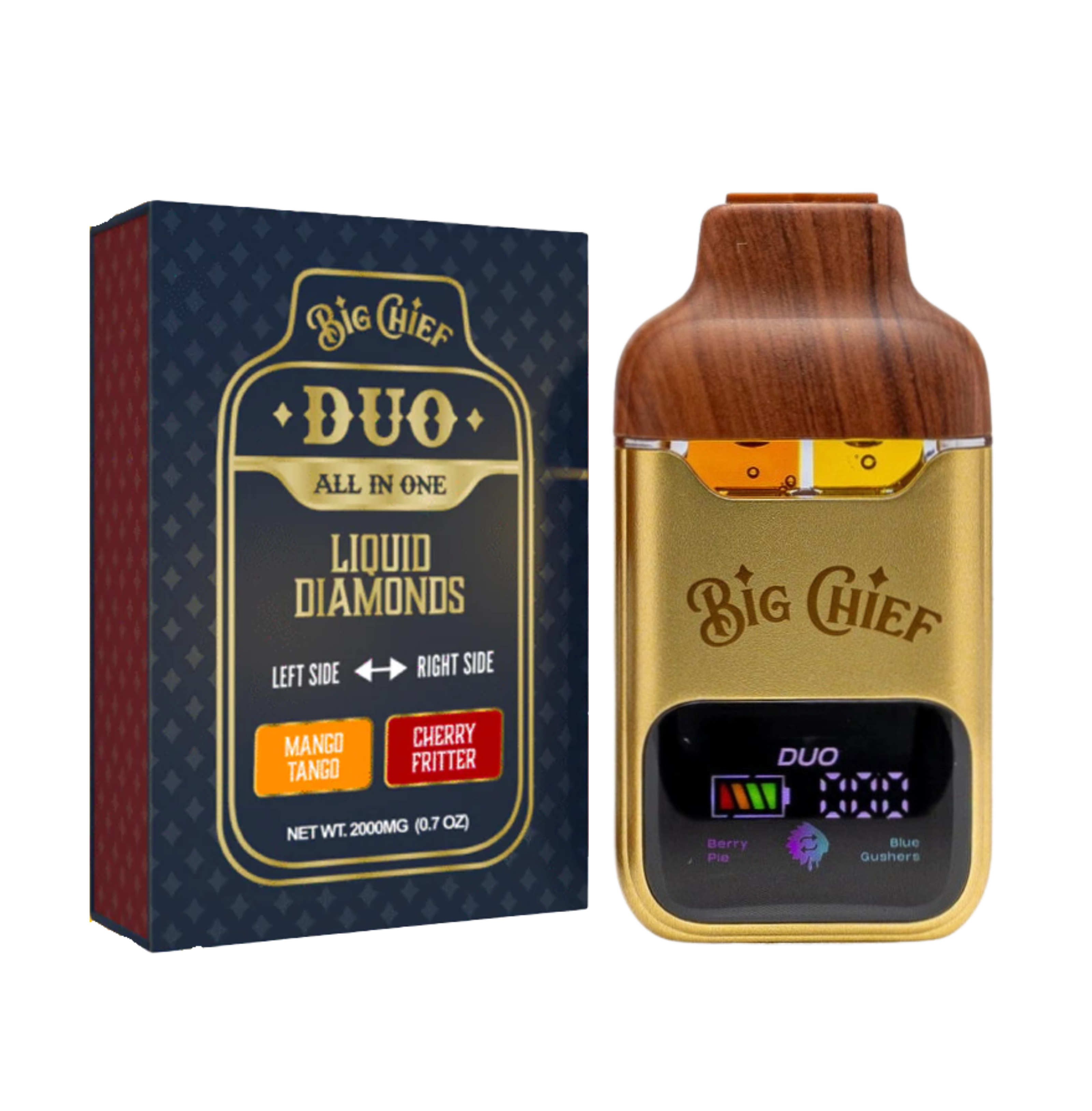 Big Chief Duo 2g - Doble sabor