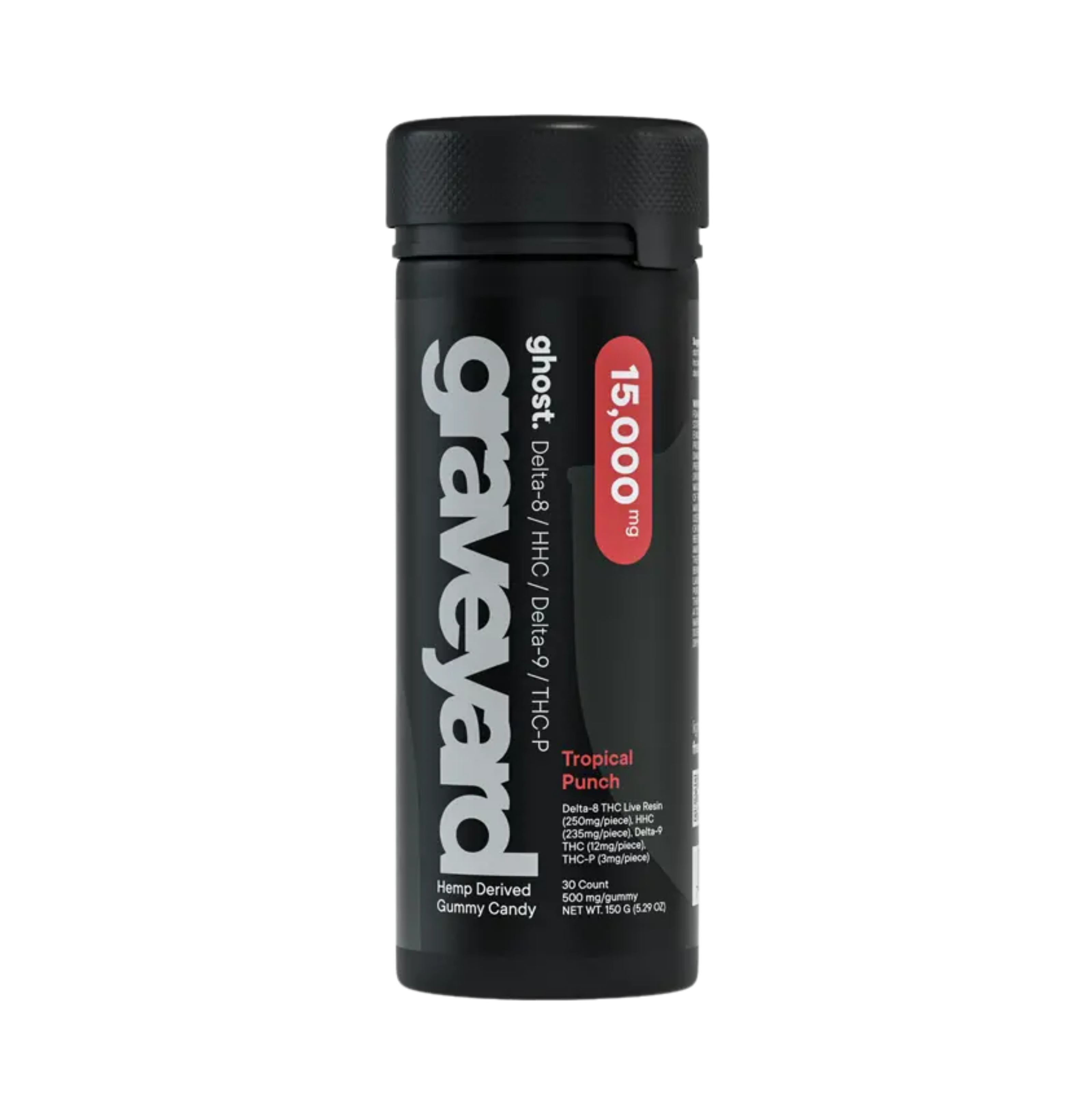 Ghost Graveyard Gummies - 15,000mg Total ( 30 Gomitas 500mg-C/u ) ¡Original!